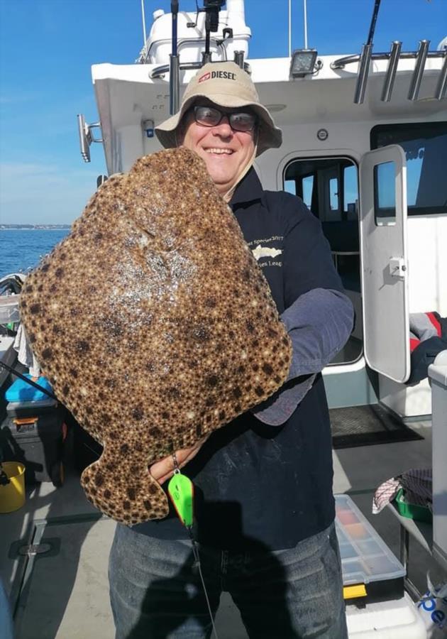 8 lb 4 oz Turbot by Ray