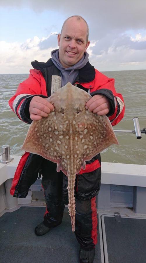 7 lb Thornback Ray by Paul 'Beaver' Bevis