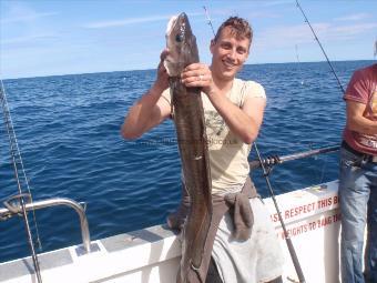 9 lb 1 oz Ling by Andy from York.