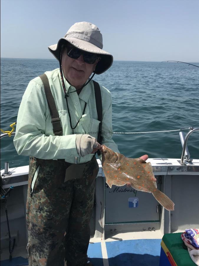 2 lb 1 oz Plaice by Peter