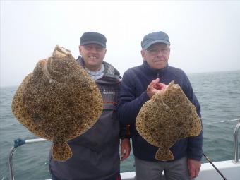 11 lb Turbot by Gary and his dad