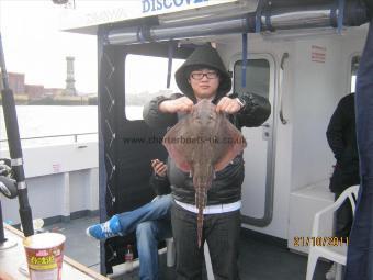 4 lb Cuckoo Ray by Unknown
