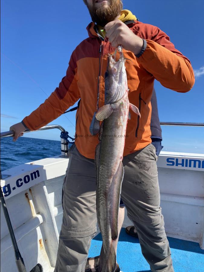 4 lb 10 oz Ling by Joe. Odd Bod.