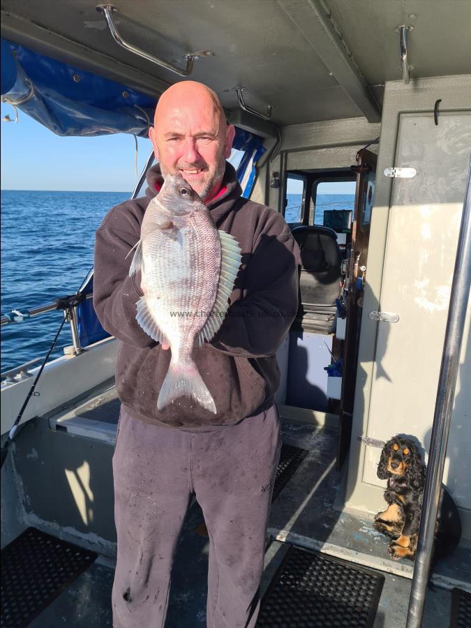 3 lb 4 oz Black Sea Bream by Mark B