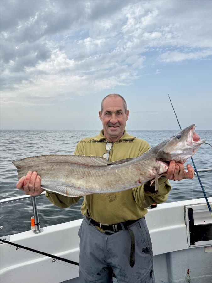 9 lb 8 oz Ling by Kev Cook