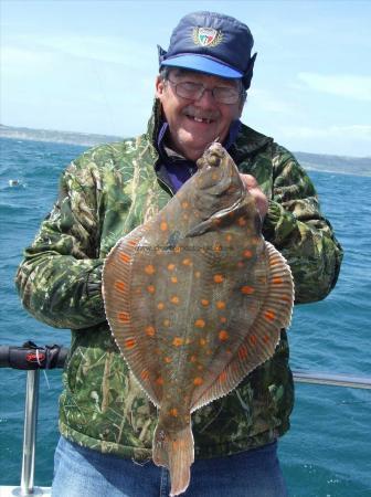 4 lb 4 oz Plaice by John France