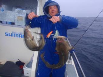 8 lb Cod by Mick Long from Bury.