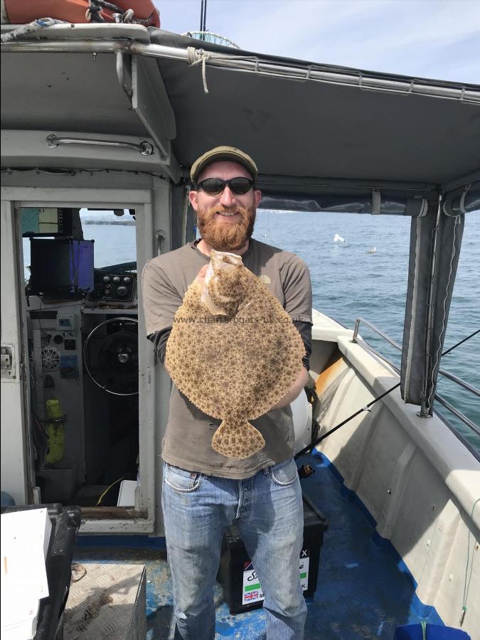 4 lb Turbot by Darren Brooks