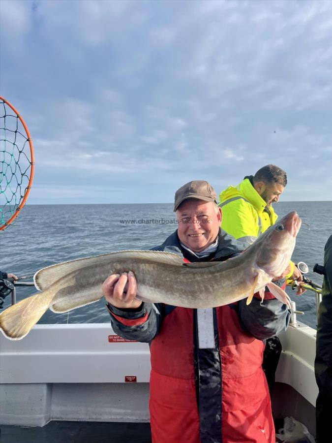 9 lb 8 oz Ling by Edwin Collins