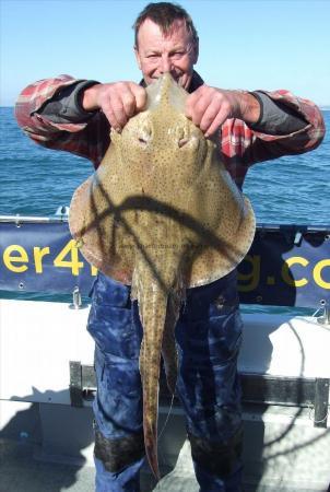 14 lb 11 oz Blonde Ray by Tim Barnard