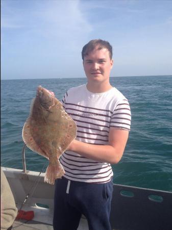 3 lb 8 oz Plaice by Harry