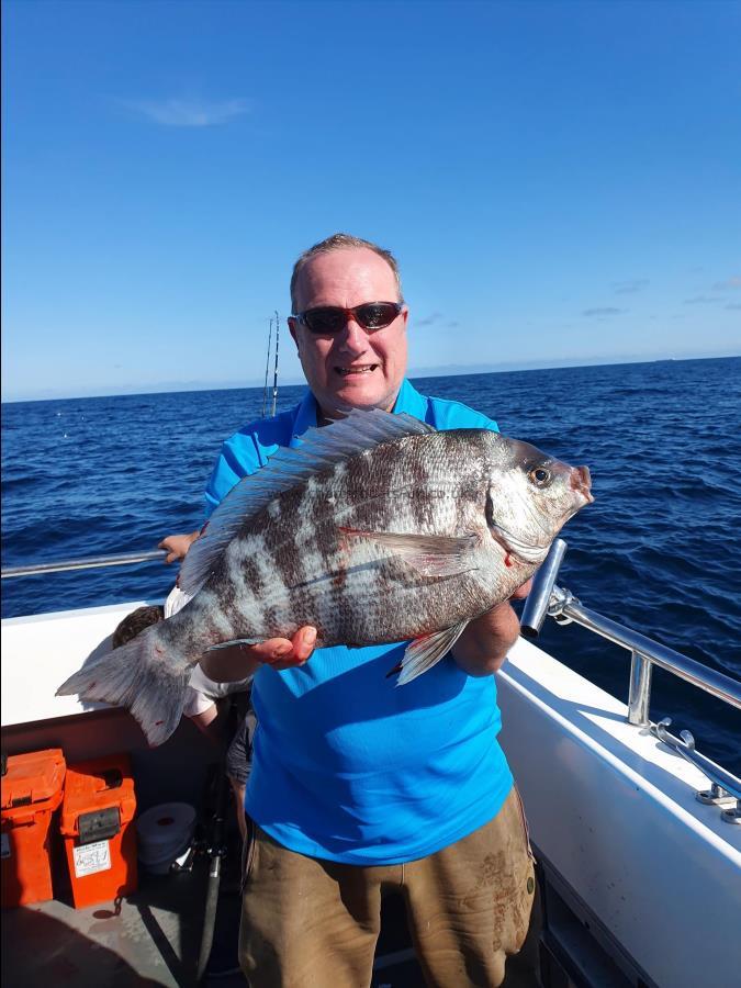 5 lb 8 oz Black Sea Bream by Mark Turner