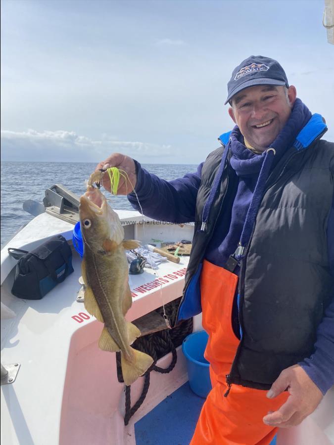 4 lb Cod by Nigel Hall.