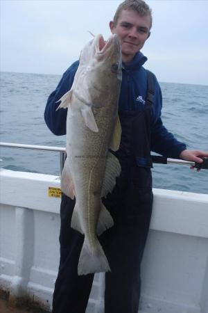 23 lb 2 oz Cod by Cliff