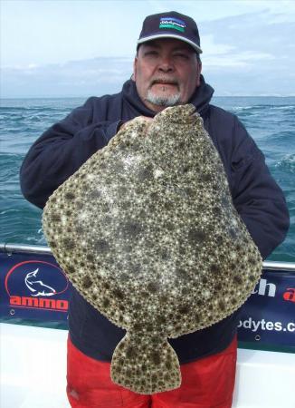 12 lb 8 oz Turbot by Russell Salmon