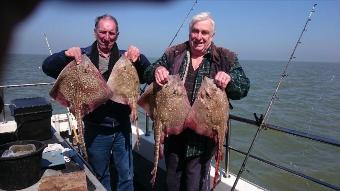 7 lb Thornback Ray by Bob Marshall