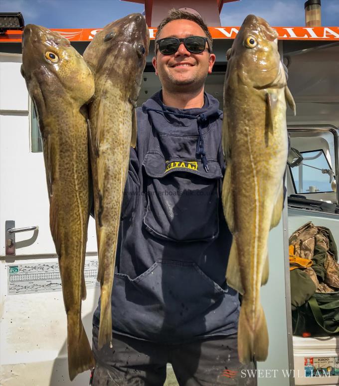 8 lb 5 oz Cod by James Sabin