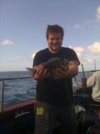 2 lb 8 oz Black Sea Bream by Dan 'The Man'