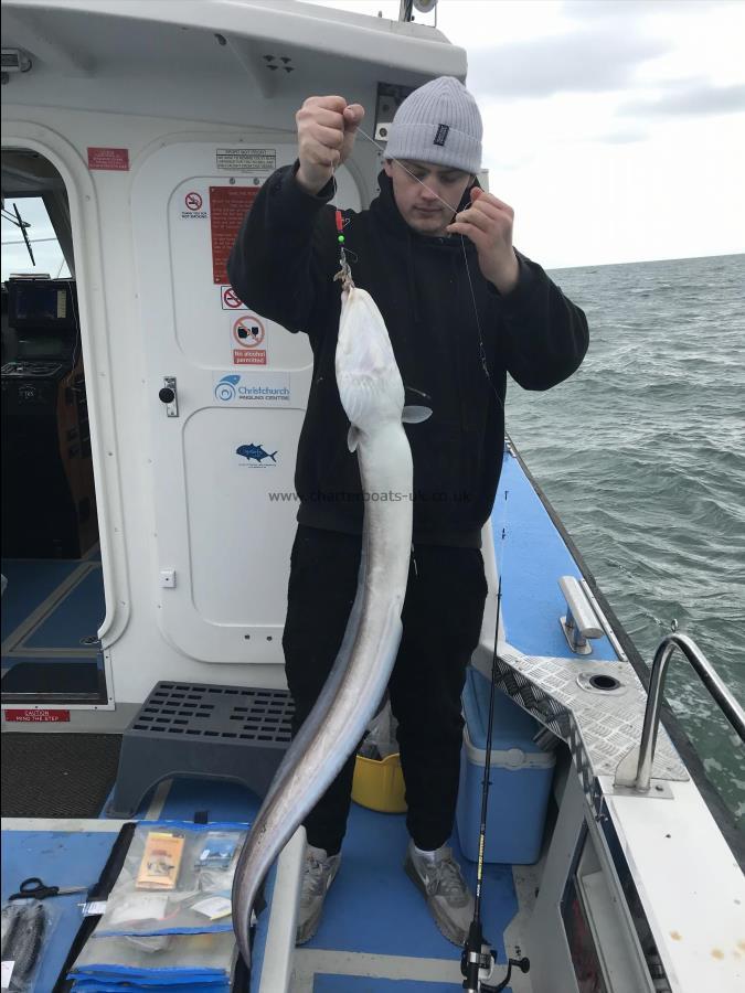 8 lb Conger Eel by Zac