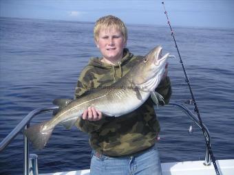 15 lb 8 oz Cod by A Blyth