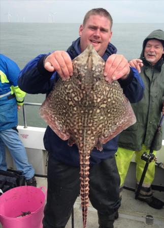 9 lb 7 oz Thornback Ray by Anthony Parry