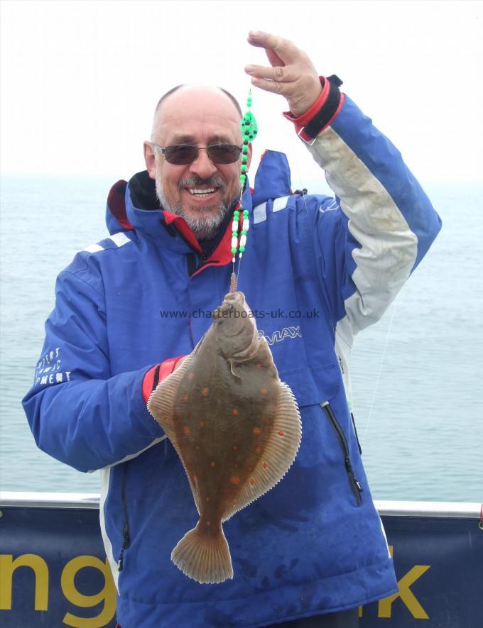 2 lb 8 oz Plaice by Russell Latimer