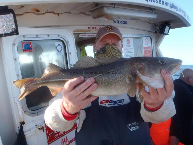 3 lb 14 oz Cod by Stuart Hutchinson.