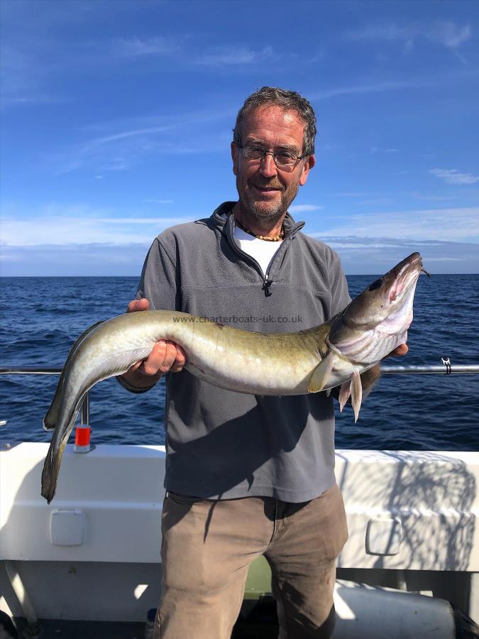 6 lb 4 oz Ling by Nick Chandley