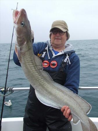 17 lb 8 oz Ling by Dave Palmer