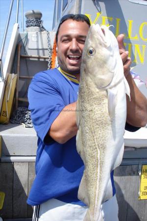 16 lb 4 oz Cod by Moss