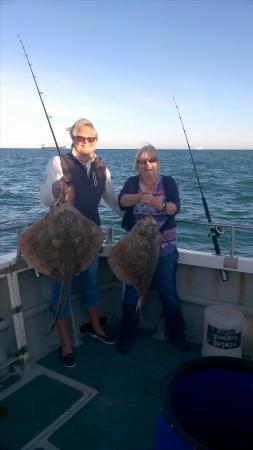 16 lb 10 oz Undulate Ray by Tim Stentiford