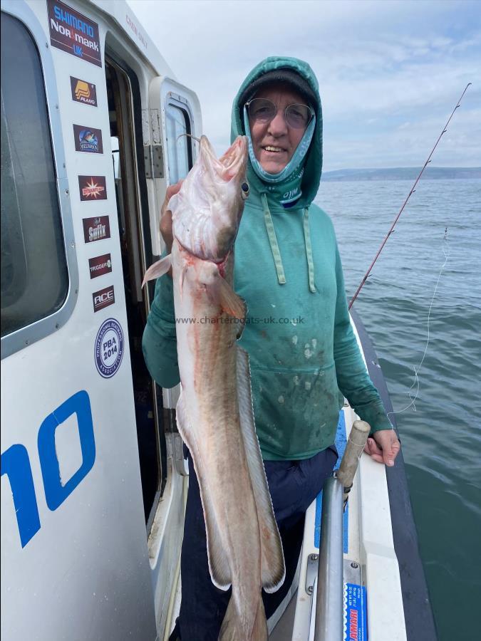 5 lb 6 oz Ling by Pete Gledhill.