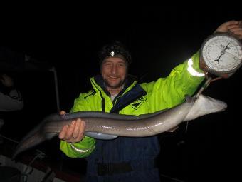 10 lb Conger Eel by Carl Holden