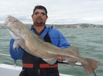 21 lb Cod by Martin Lewis