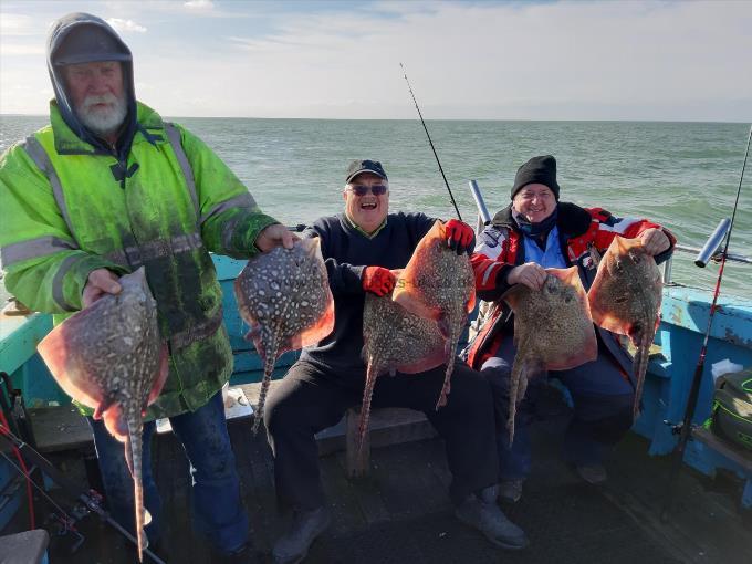 8 lb Thornback Ray by The 2 peters