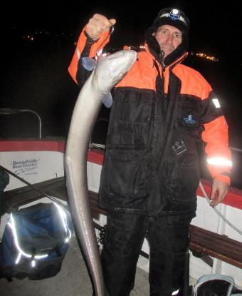 17 lb Conger Eel by Robert Jenkins