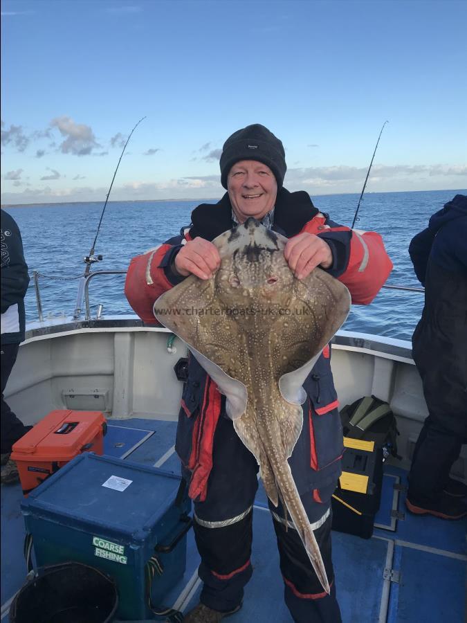 16 lb 8 oz Undulate Ray by Pete