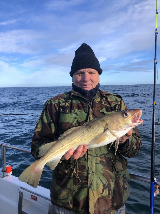 4 lb 8 oz Cod by Steve Cooper