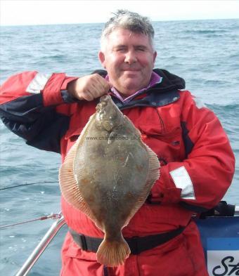 5 lb 12 oz Plaice by John Gibson