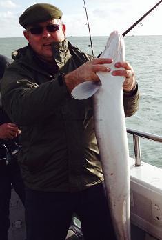 32 lb Conger Eel by Dave Wilson