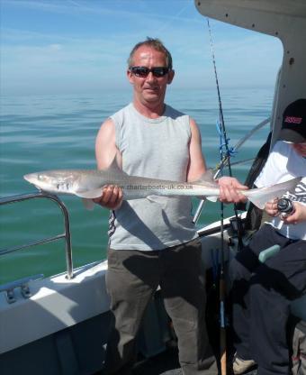 5 lb 8 oz Smooth-hound (Common) by Bob Marshall