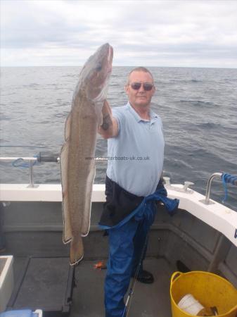 12 lb 4 oz Ling by Mick Long.