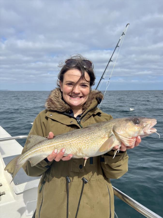 4 lb 12 oz Cod by Annie Helliwell