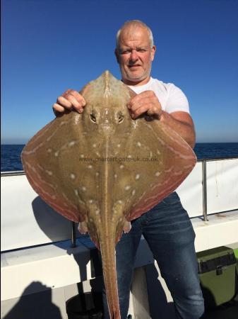 12 lb 8 oz Small-Eyed Ray by Chris