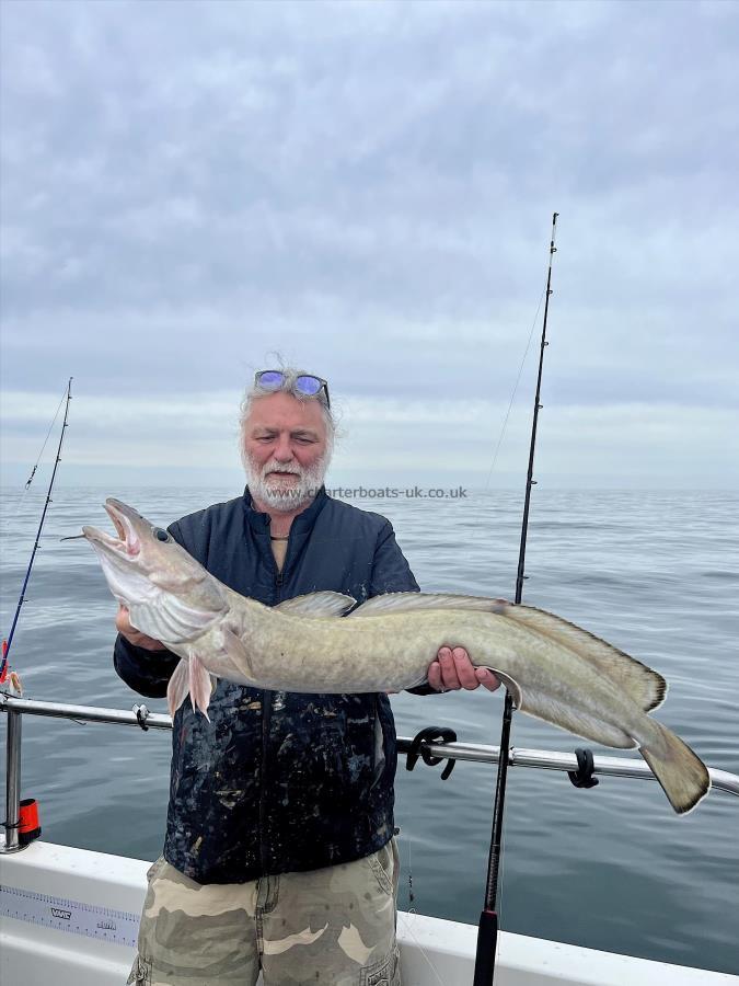 9 lb 8 oz Ling by Nigel Hughes