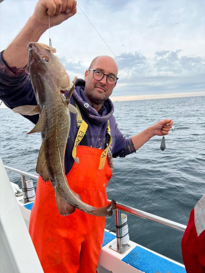 5 lb 2 oz Cod by Skip.