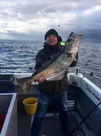 16 lb 8 oz Pollock by Unknown