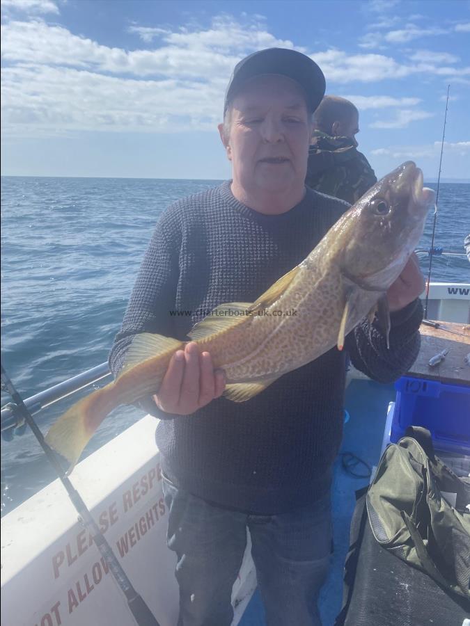 4 lb 14 oz Cod by Michael.