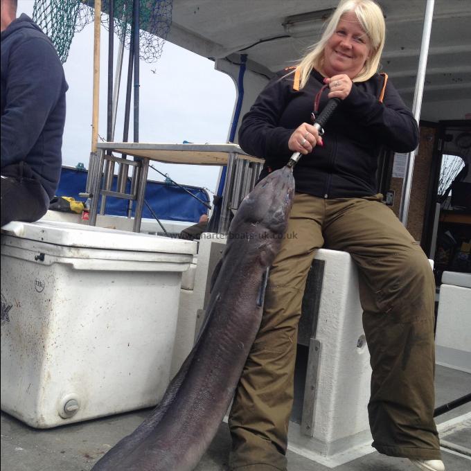 41 lb Conger Eel by Sue