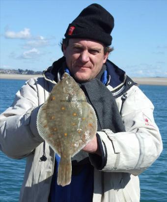 1 lb 8 oz Plaice by Tony Hickman